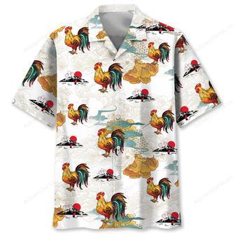 Rooster Hawaiian Shirt | Newhawaiianshirts UK