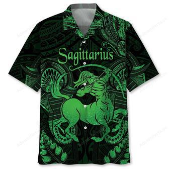 Sagittarius Zodiac Polynesian Hawaiian Shirt | Newhawaiianshirts AU