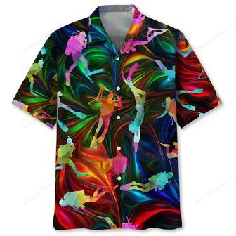 Scuba Diving Color Hawaiian Shirt | Newhawaiianshirts AU