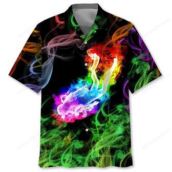 Scuba Diving Colorful Hawaiian Shirt | Newhawaiianshirts AU