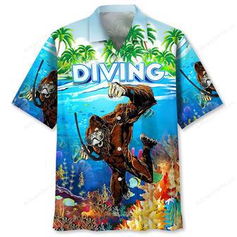 Scuba Diving Diving Hawaiian Shirt | Newhawaiianshirts AU