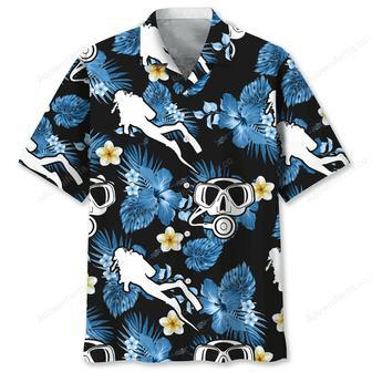 Scuba Diving Nature Hawaiian Shirt | Newhawaiianshirts AU