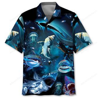 Shark Hawaiian Shirt | Newhawaiianshirts CA