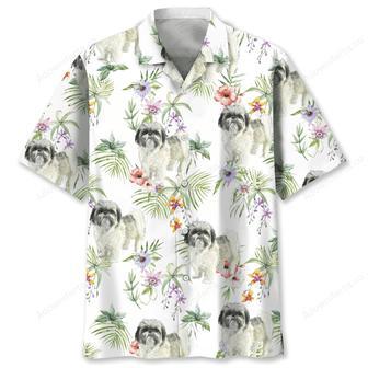 Shih Tzu Tropical Hawaiian Shirt | Newhawaiianshirts DE