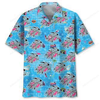 Skull at Pool Hawaiian Shirt | Newhawaiianshirts UK