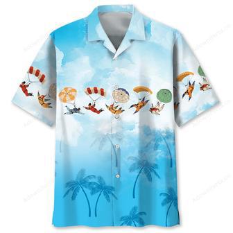 Skydiving Sky Hawaiian Shirt | Newhawaiianshirts DE