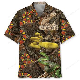 Snake Camouflage Hawaiian Shirt | Newhawaiianshirts