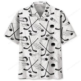 Some Men Are Just Born With Hockey In Their Soul Hawaiian Shirt | Newhawaiianshirts AU