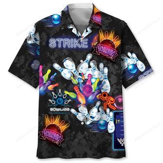 Strike Bowling Hawaiian Shirt | Newhawaiianshirts UK