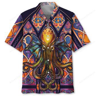 Temple Of Octopus Art Hawaiian Shirt | Newhawaiianshirts DE