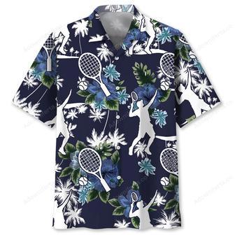 Tennis Blue Nature Hawaiian Shirt | Newhawaiianshirts UK