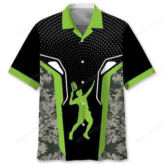 Tennis Green Hawaiian Shirt | Newhawaiianshirts UK