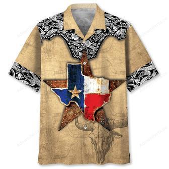 Texas The Lone Star State Hawaiian Shirt | Newhawaiianshirts CA