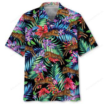 Tiger Tropical Hawaiian Shirt | Newhawaiianshirts DE