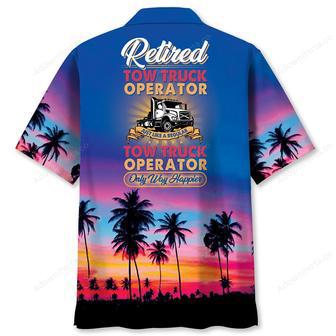 Tow Truck Retired Hawaiian Shirt | Newhawaiianshirts