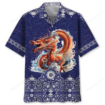 Traditional Chinese Dragon Hawaiian Shirt | Newhawaiianshirts AU