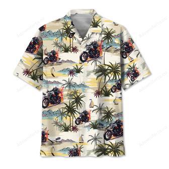 Tropical Biker Hawaiian Shirt | Newhawaiianshirts DE