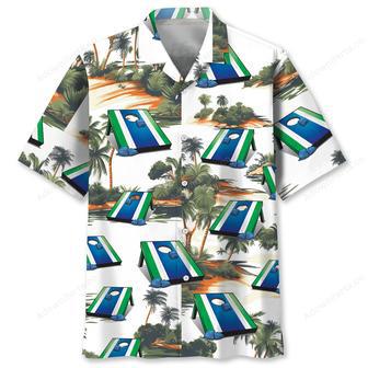 Tropical Cornhole Hawaiian Shirt | Newhawaiianshirts AU