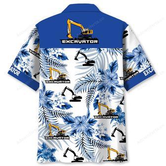 Tropical Excavator Hawaiian Shirt | Newhawaiianshirts DE