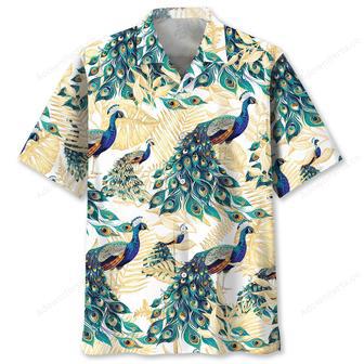 Tropical Peacock Hawaiian Shirt | Newhawaiianshirts UK