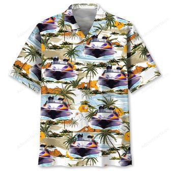 Tropical Power Boat Racing Hawaiian Shirt | Newhawaiianshirts UK