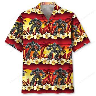 Tropical Robotic Hawaiian Shirt | Newhawaiianshirts DE