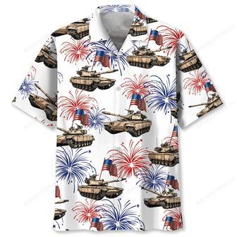 Tropical USA Tank Veteran Hawaiian Shirt | Newhawaiianshirts AU