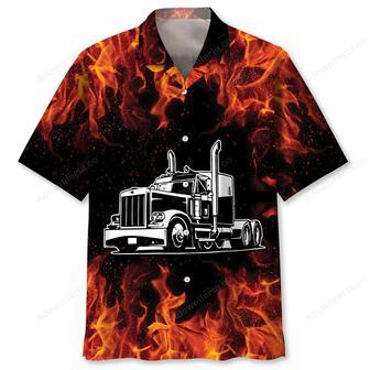 Trucker Shift Up and Hammer Down Hawaiian Shirt | Newhawaiianshirts AU