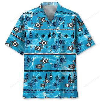 Turtle Light Hawaiian Shirt | Newhawaiianshirts UK