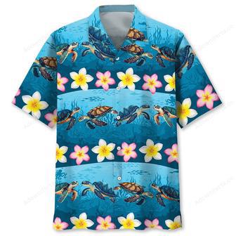 Turtle Under Sea Tropical Hawaiian Shirt | Newhawaiianshirts AU