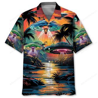 UFO On The Beach Hawaiian Shirt | Newhawaiianshirts CA