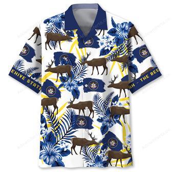 Utah Proud The Beehive State Hawaiian Shirt | Newhawaiianshirts AU