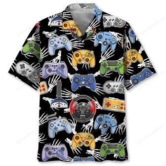 Video Game Skeleton Hawaiian Shirt | Newhawaiianshirts UK