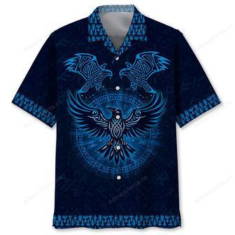 Viking Raven Hawaiian Shirt | Newhawaiianshirts UK