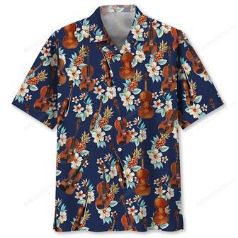 Vintage Classic Violin Hawaiian Shirt | Newhawaiianshirts UK