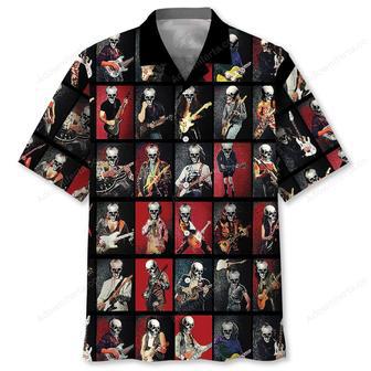 Vintage Classical Guitarist Hawaiian Shirt | Newhawaiianshirts UK