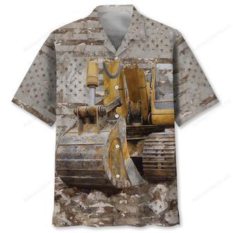 Vintage Excavator Hawaiian Shirt | Newhawaiianshirts