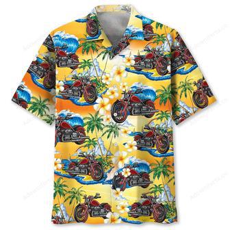 Vintage Motorcycle Hawaiian Shirt | Newhawaiianshirts UK