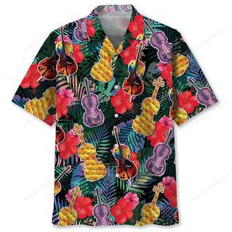 Violin Tropical Hawaiian Shirt | Newhawaiianshirts DE