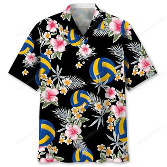 Volleyball Flower Hawaiian Shirt | Newhawaiianshirts UK