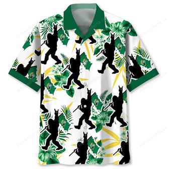 Washington Bigfoot Hawaiian Shirt | Newhawaiianshirts UK