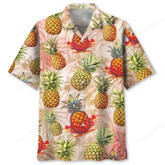 Water Color Pineapple Hawaiian Shirt Men | Newhawaiianshirts UK