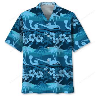 Water Polo Tropical Hibiscus Hawaiian Shirt | Newhawaiianshirts UK