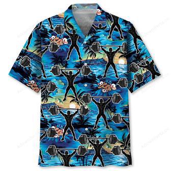 Weight Lifting Gym Tropical Hawaiian Shirt | Newhawaiianshirts AU