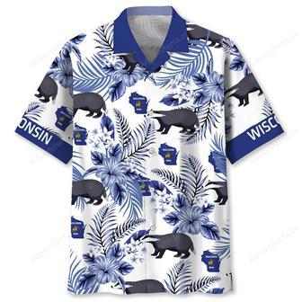 Wisconsin Proud Hawaiian Shirt | Newhawaiianshirts UK