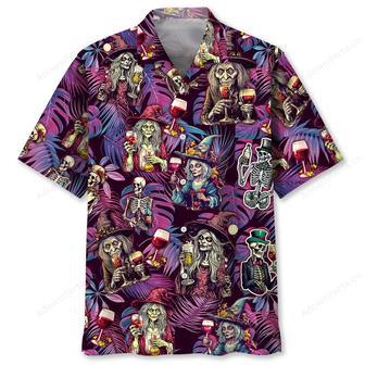 Witch Wine Hawaiian Shirt | Newhawaiianshirts UK