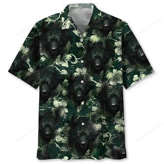 Wolf And The Darkness Of Jungle Hawaiian Shirt | Newhawaiianshirts AU