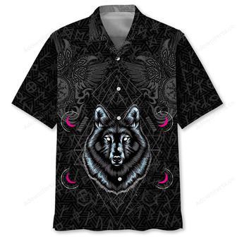 Wolf Viking Hawaiian Shirt | Newhawaiianshirts UK