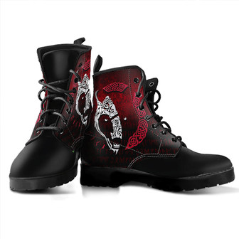 Berserkers Norse Warriors Champion Of The Viking Leather Boots - Monsterry