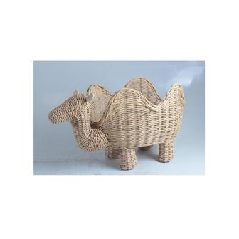 Handmade Rattan Wicker Animal Baskets for Home Decor | Rusticozy